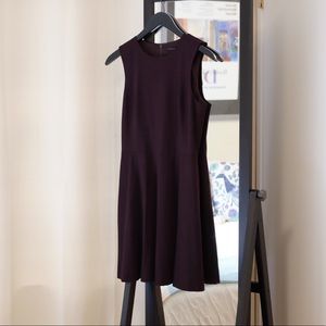 Eggplant Theory Mini Dress
